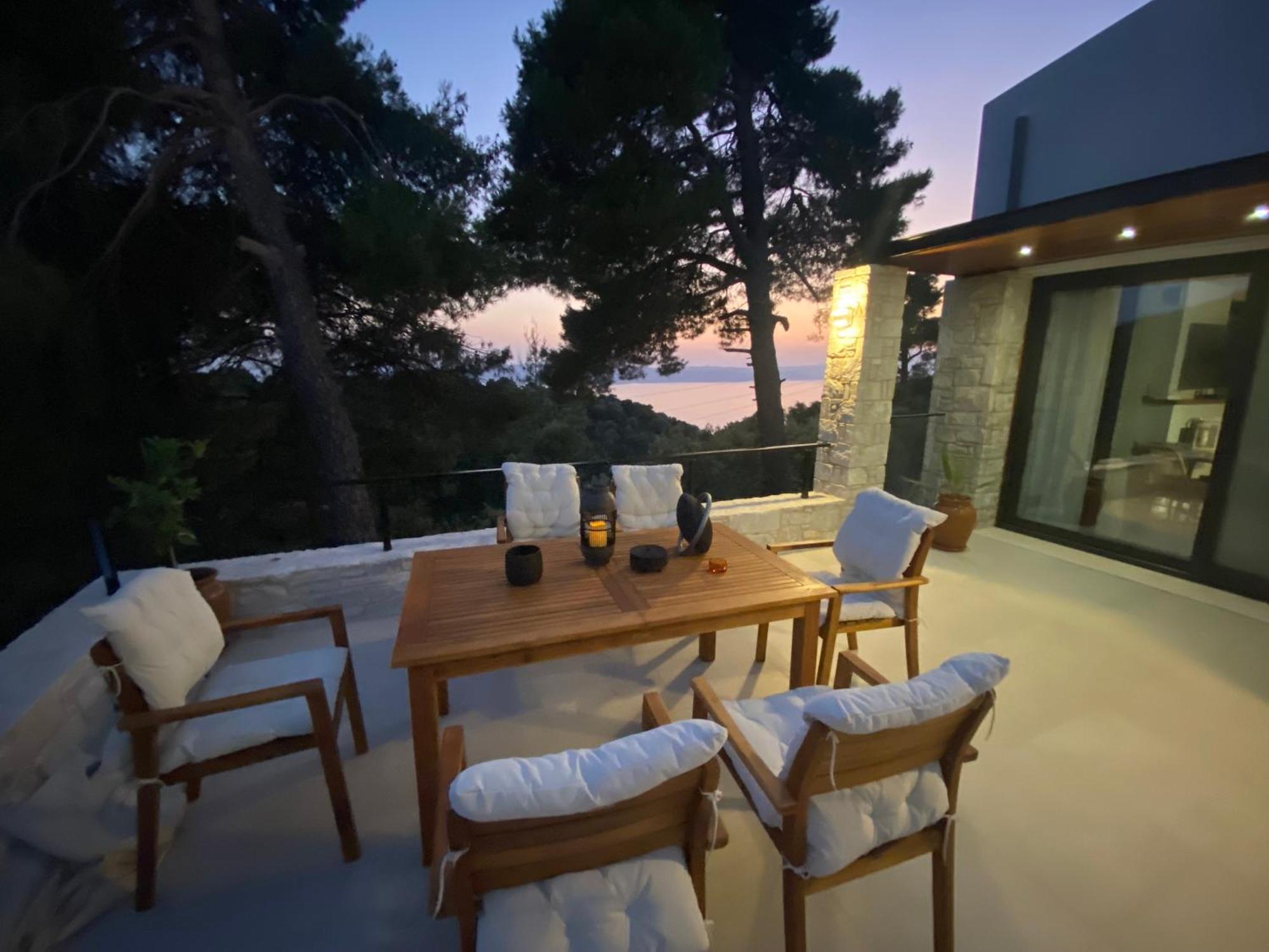 Moni Evaggelistrias Allure Luxury Villas 3&4 Serenity Retreat מראה חיצוני תמונה