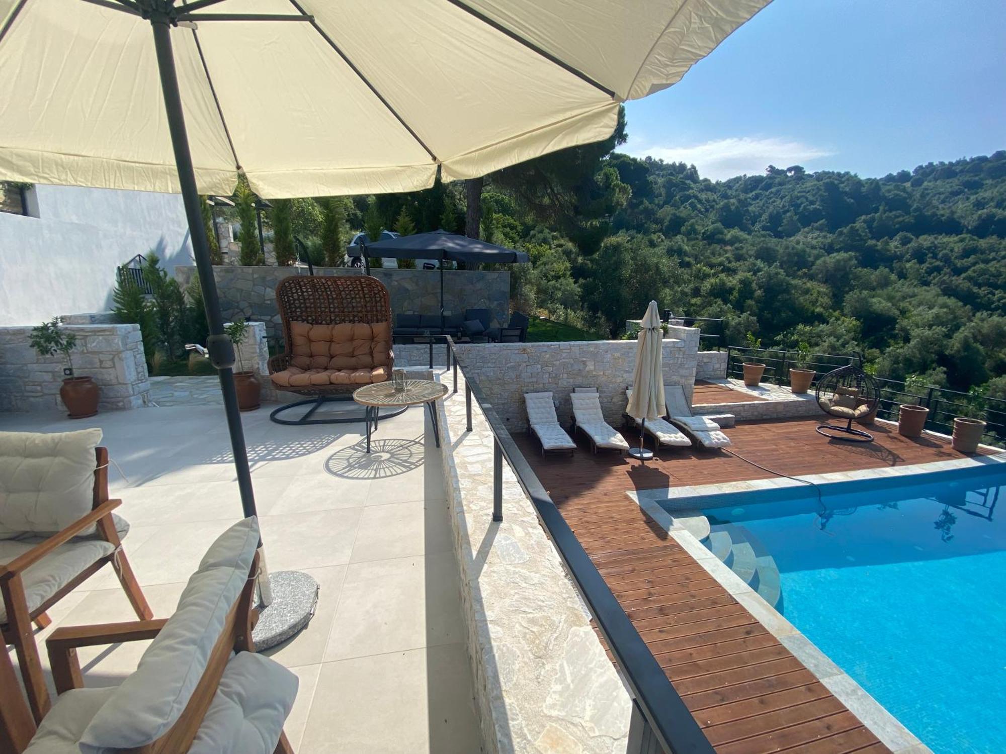 Moni Evaggelistrias Allure Luxury Villas 3&4 Serenity Retreat מראה חיצוני תמונה