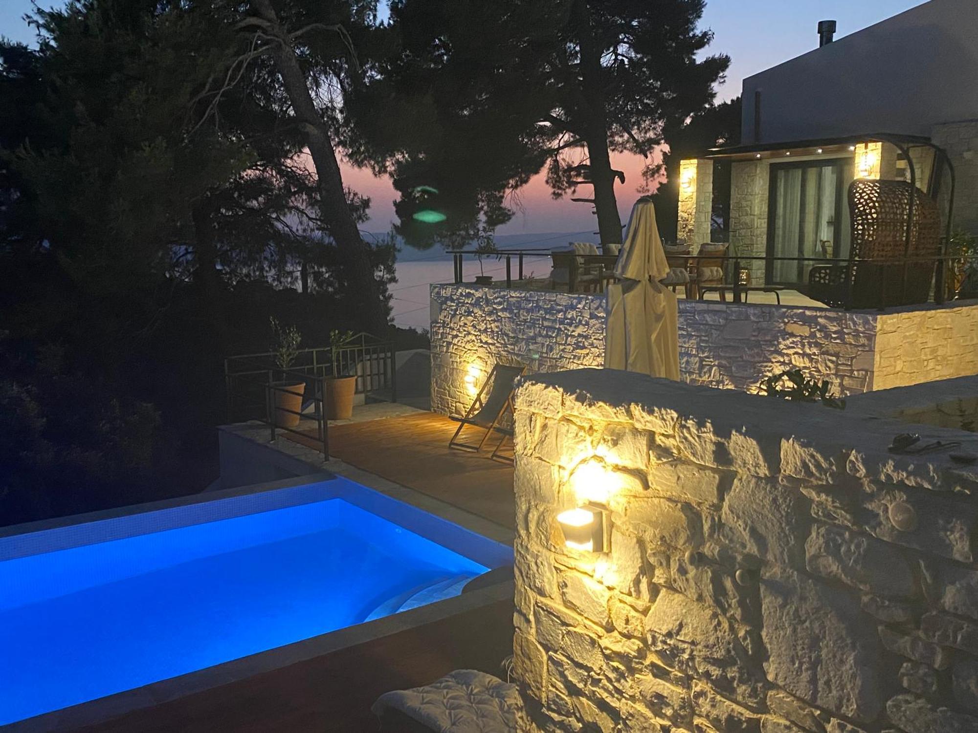 Moni Evaggelistrias Allure Luxury Villas 3&4 Serenity Retreat מראה חיצוני תמונה