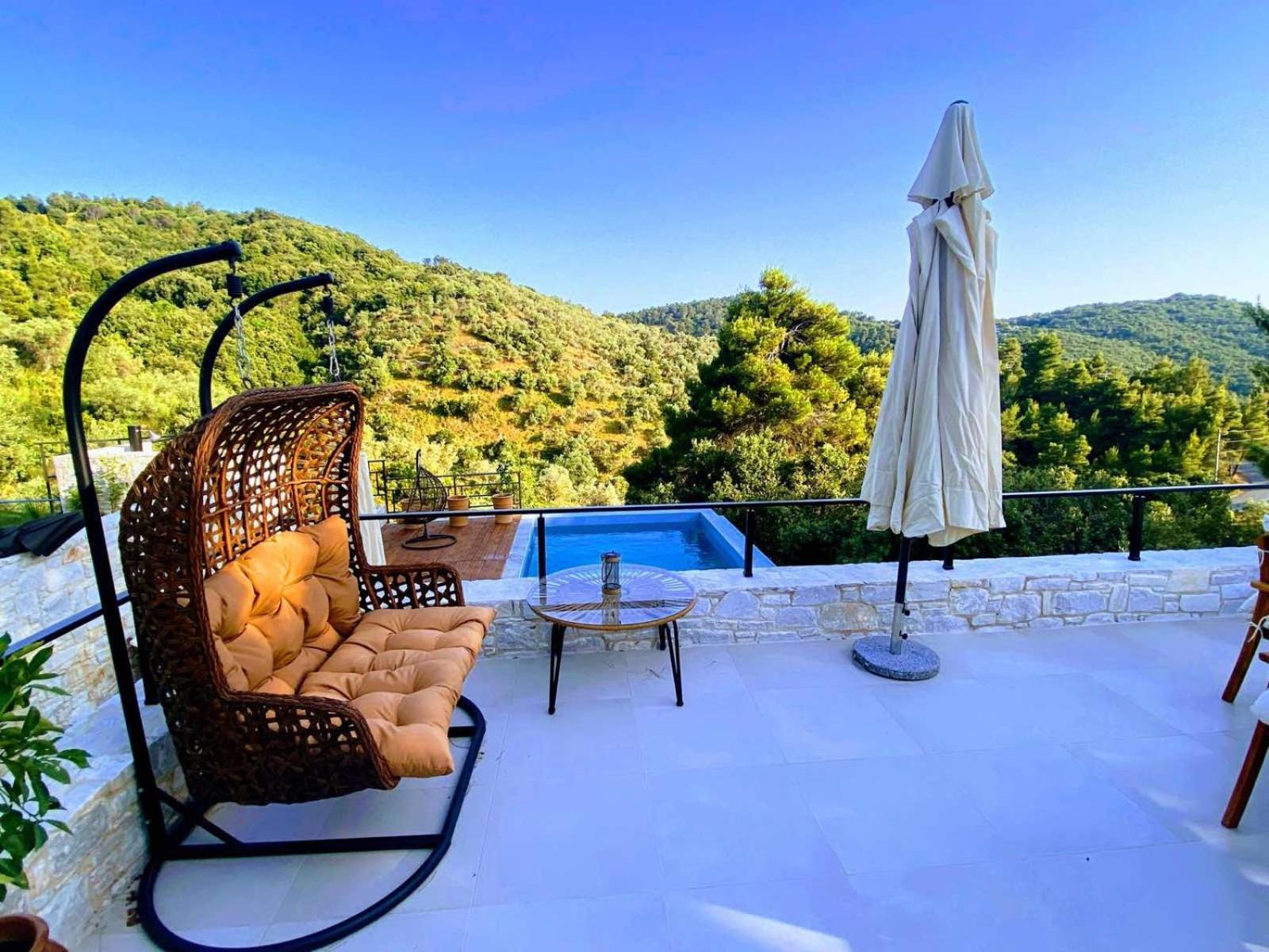 Moni Evaggelistrias Allure Luxury Villas 3&4 Serenity Retreat מראה חיצוני תמונה